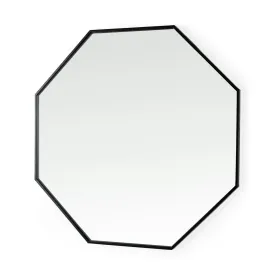 Helix Wall Mirror Black Metal | 37"
