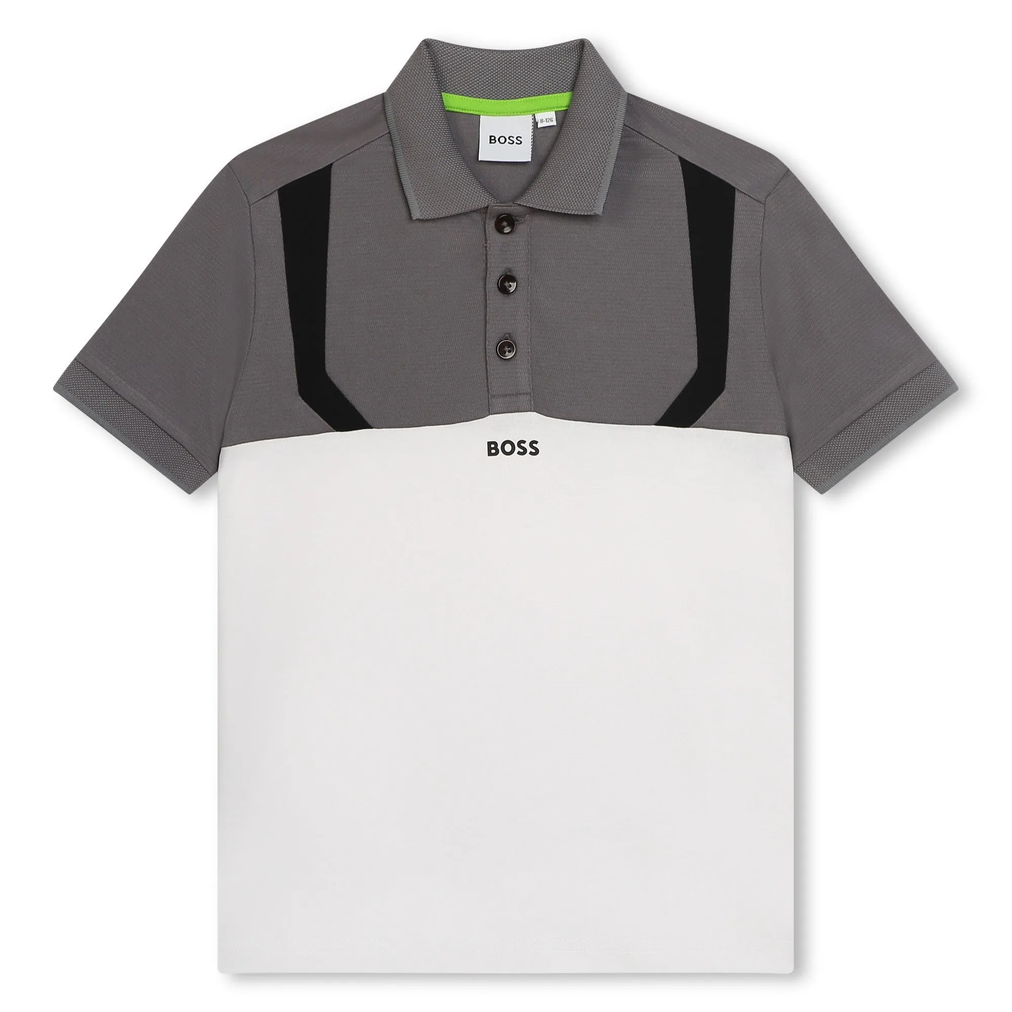 Hugo Boss Boys Grey Polo