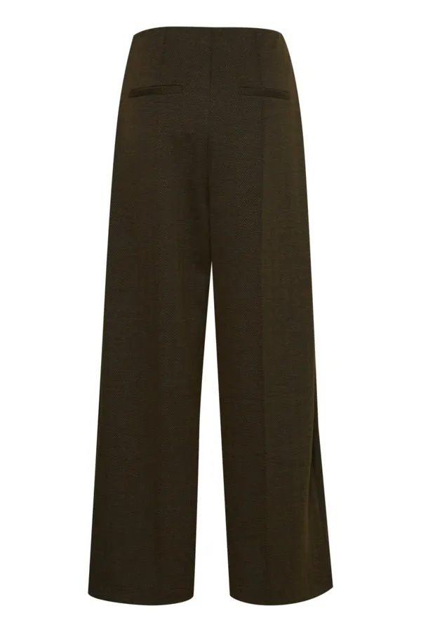 ICHI - IHKATE JACQUARD TROUSERS - 20121602