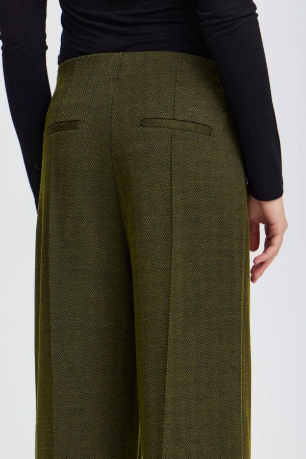 ICHI - IHKATE JACQUARD TROUSERS - 20121602