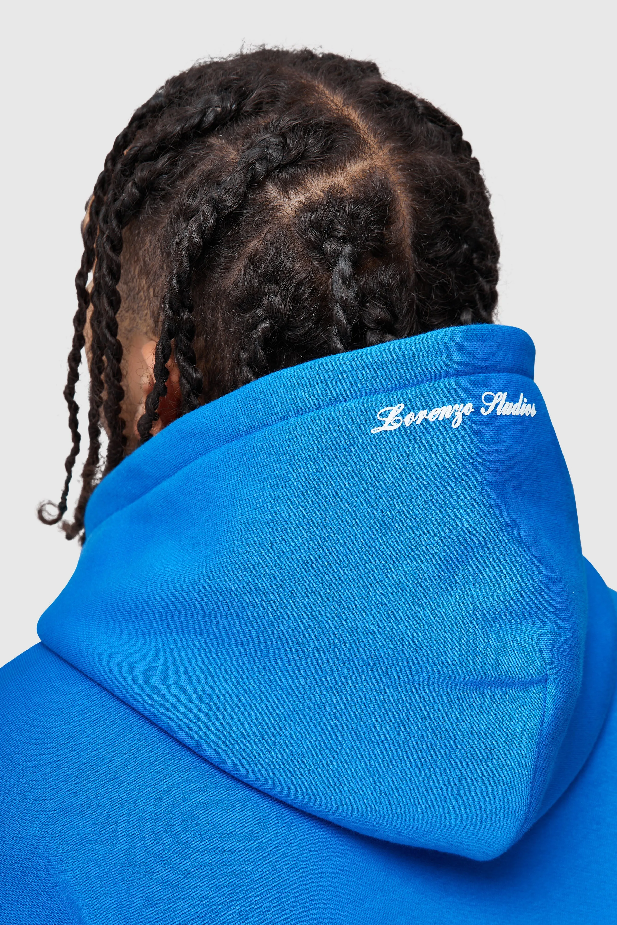 INITIAL HOOD - COBALT