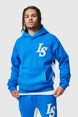 INITIAL HOOD - COBALT