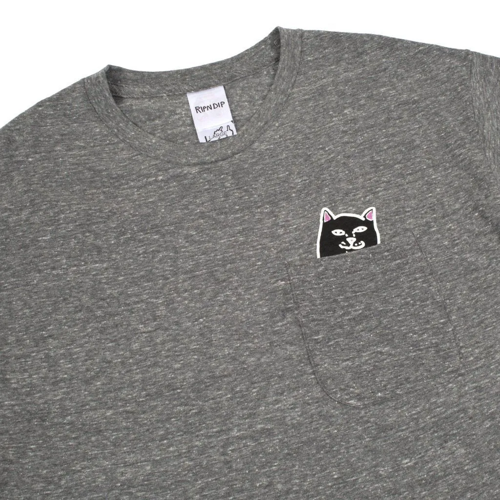 Jermal Pocket Tee (Athletic Grey)