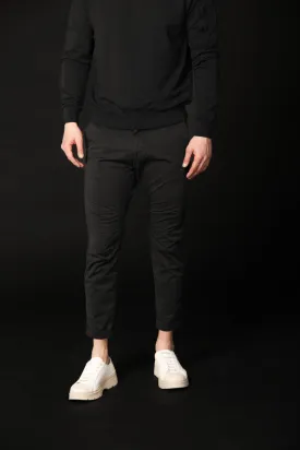 John Coolkhinos pantalone chino uomo in twill stretch limited edition carrot fit ①