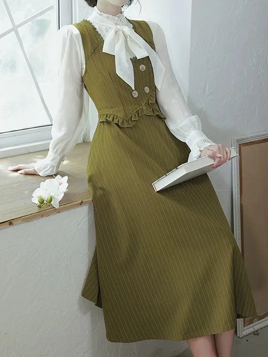 Juniper Retro Librabrian Set (Shirt Dress)