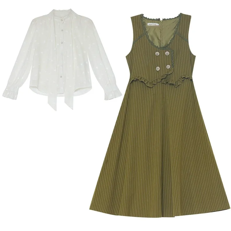 Juniper Retro Librabrian Set (Shirt Dress)
