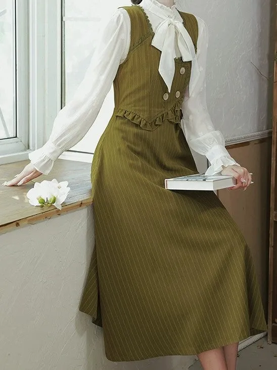 Juniper Retro Librabrian Set (Shirt Dress)