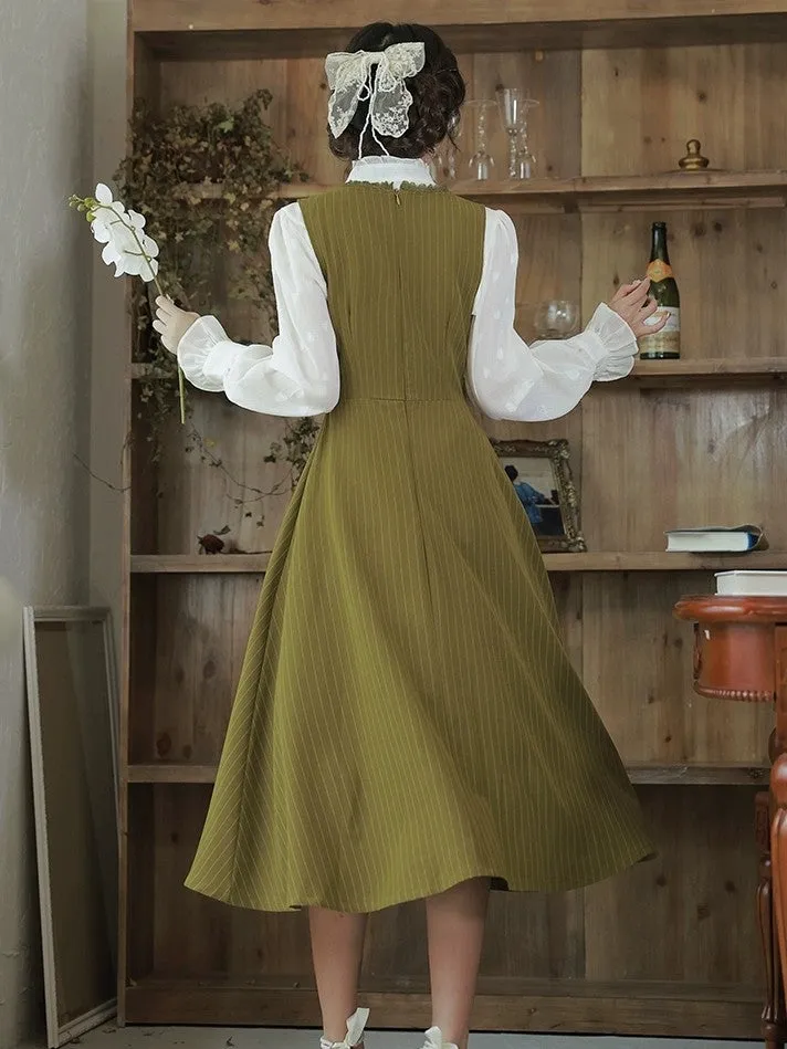 Juniper Retro Librabrian Set (Shirt Dress)
