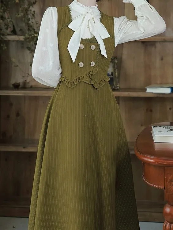 Juniper Retro Librabrian Set (Shirt Dress)