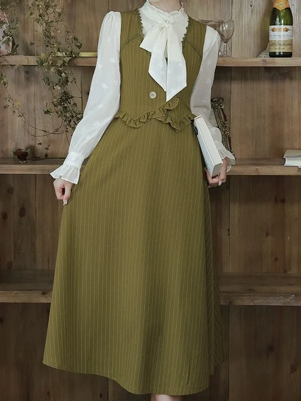 Juniper Retro Librabrian Set (Shirt Dress)