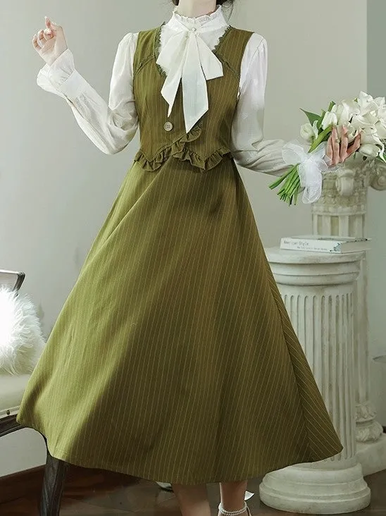 Juniper Retro Librabrian Set (Shirt Dress)