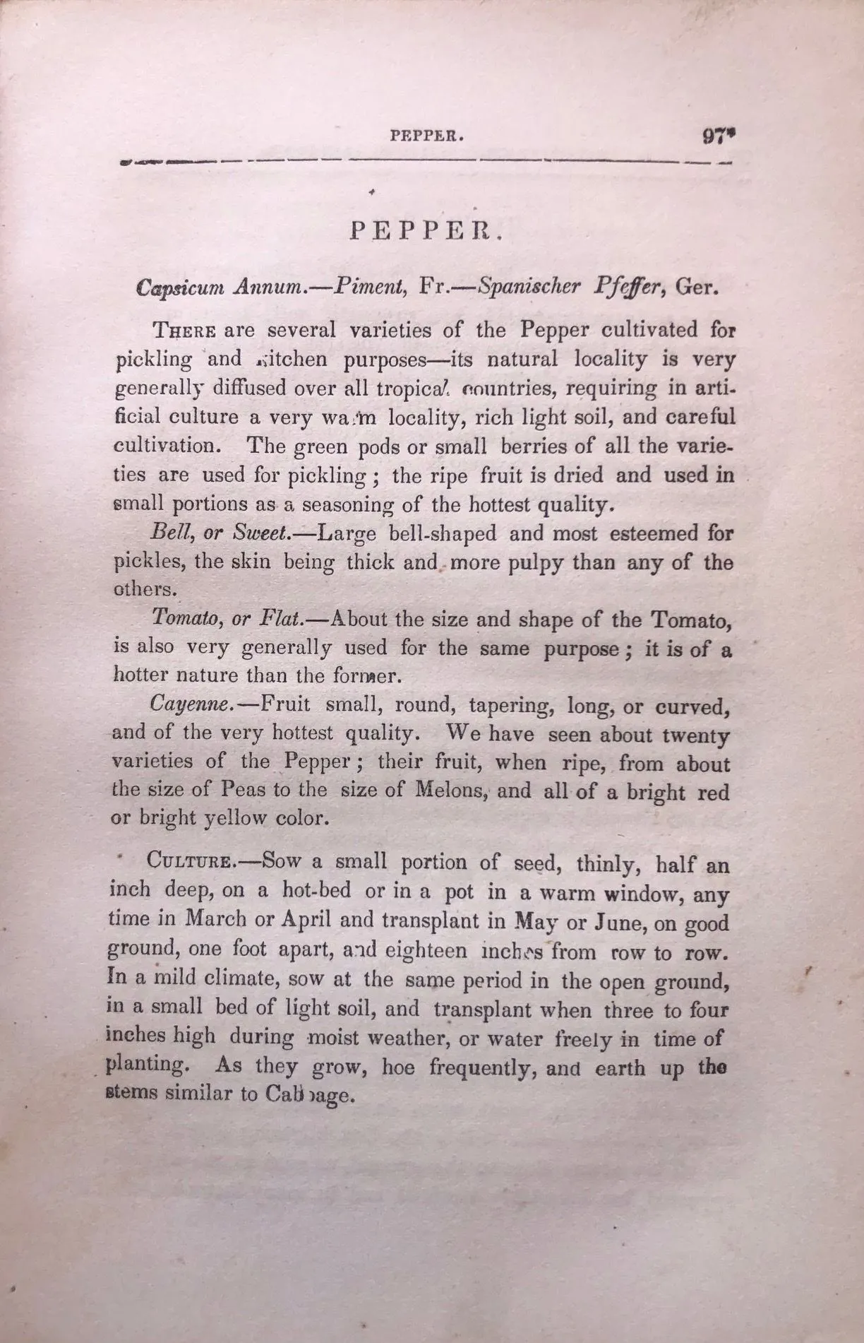 (Kitchen Gardening) Robert Buist. The Family Kitchen Gardener