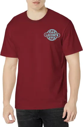 Lacoste Men's Printed Heavy Cotton Jersey T-Shirt