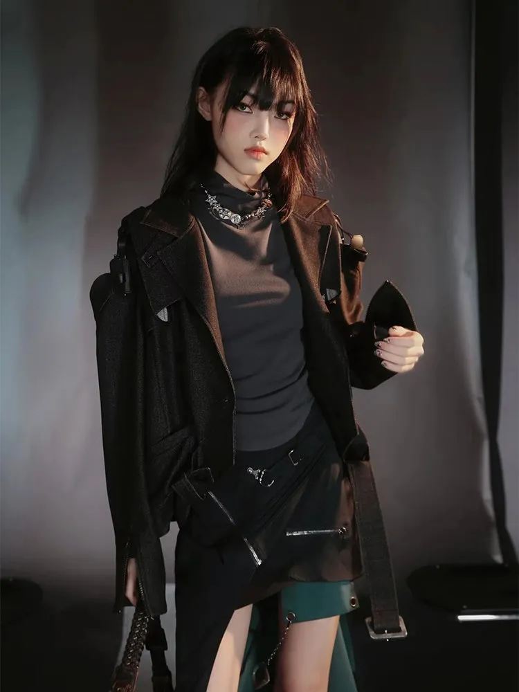 Nichi Shoulder-Cut Casual Jacket【s0000004032】