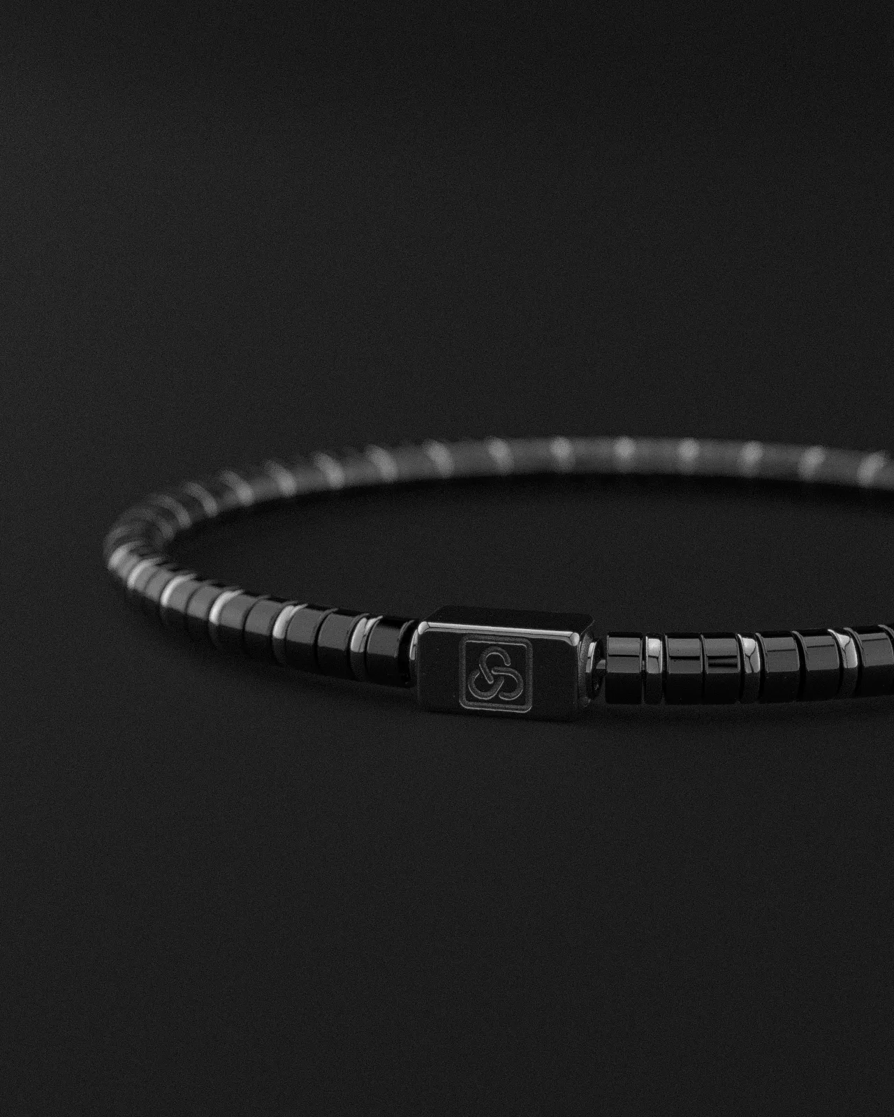 Onyx Bracelet 4mm | Spacer #2