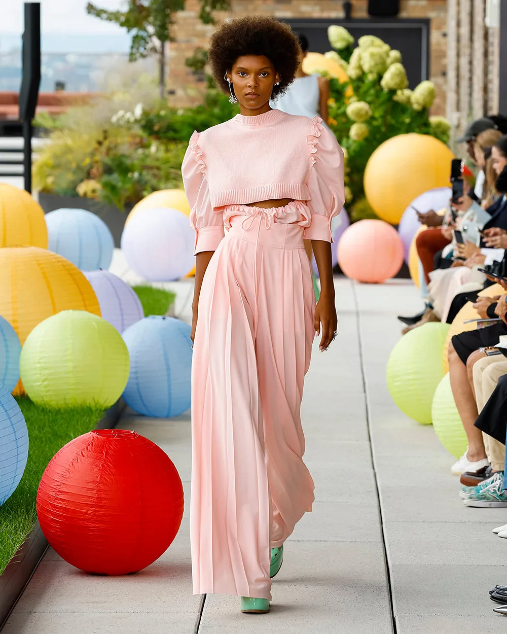Peach Bamboo Pants