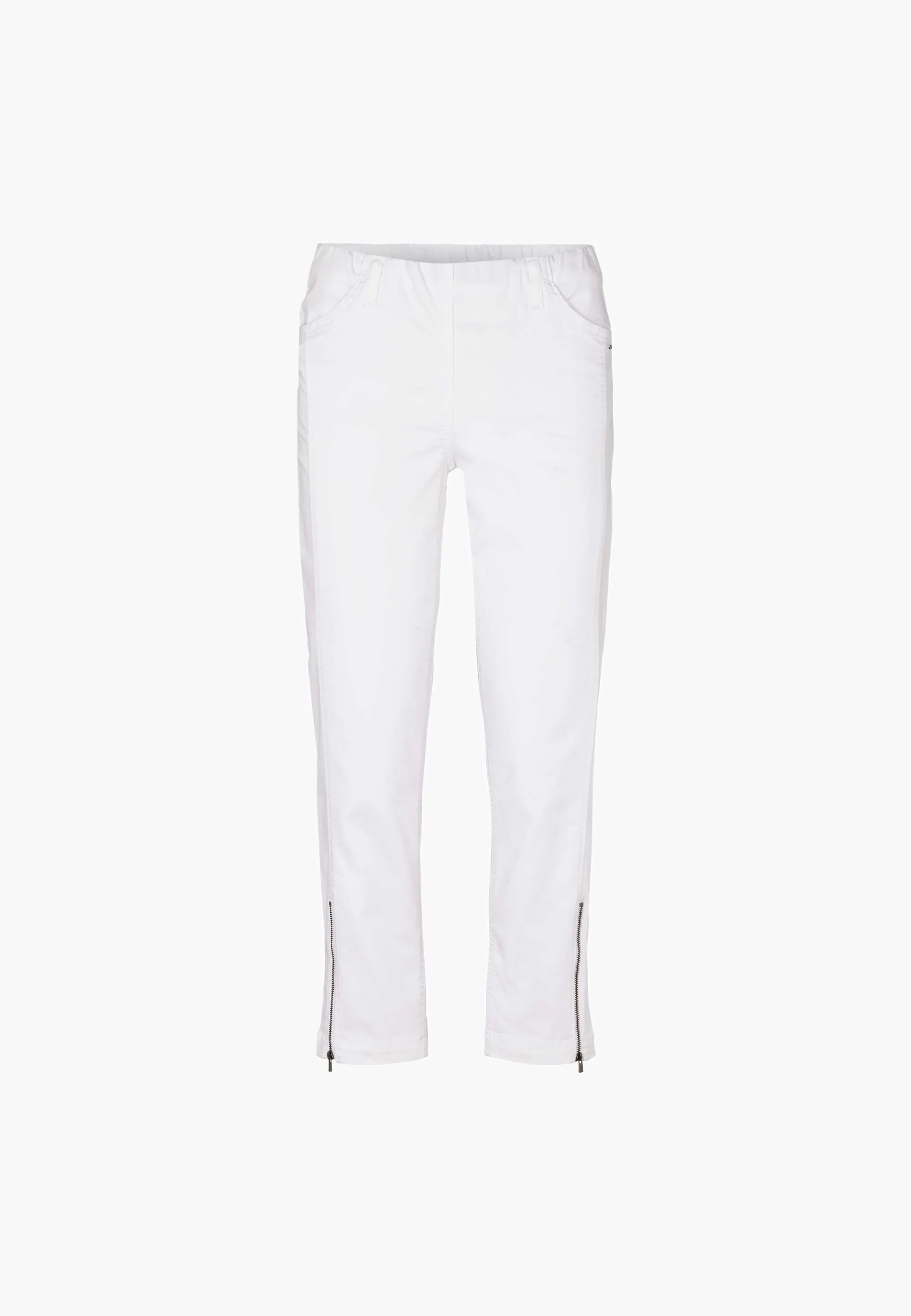 Piper Regular Crop - White