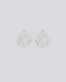 Salome Silver Stud Earrings