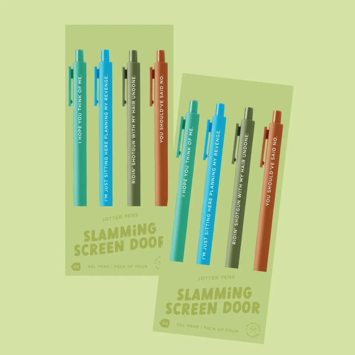 Slamming Screen Door (Debut) Jotter Set by Talking Out of Turn