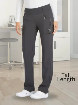 Tend Cherokee iFlex TALL Straight Leg Pull-on Pant Pewter - Inseam 34" (86 cm) TD-CK002TPWT