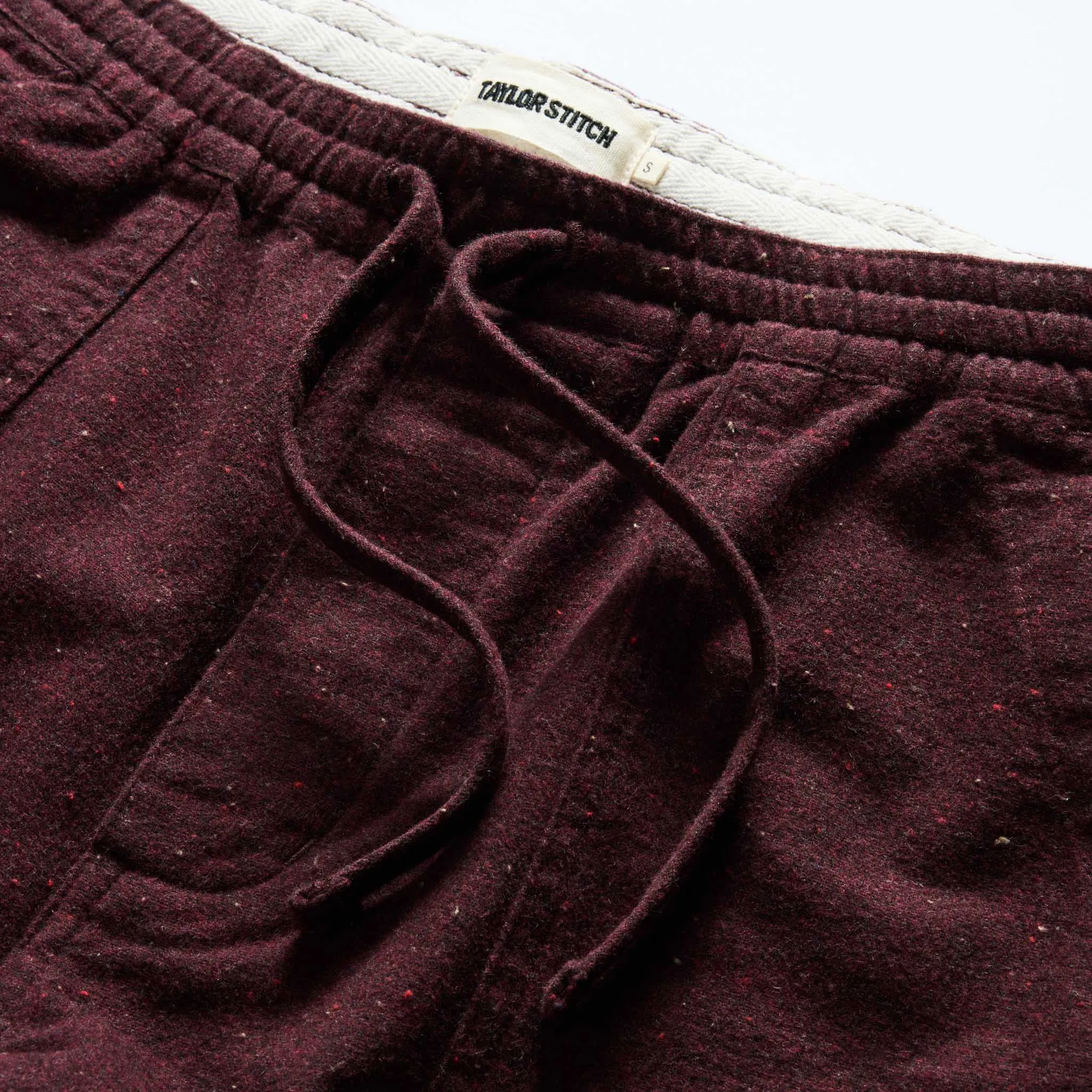 The Breakwater Pant in Nutmeg Donegal
