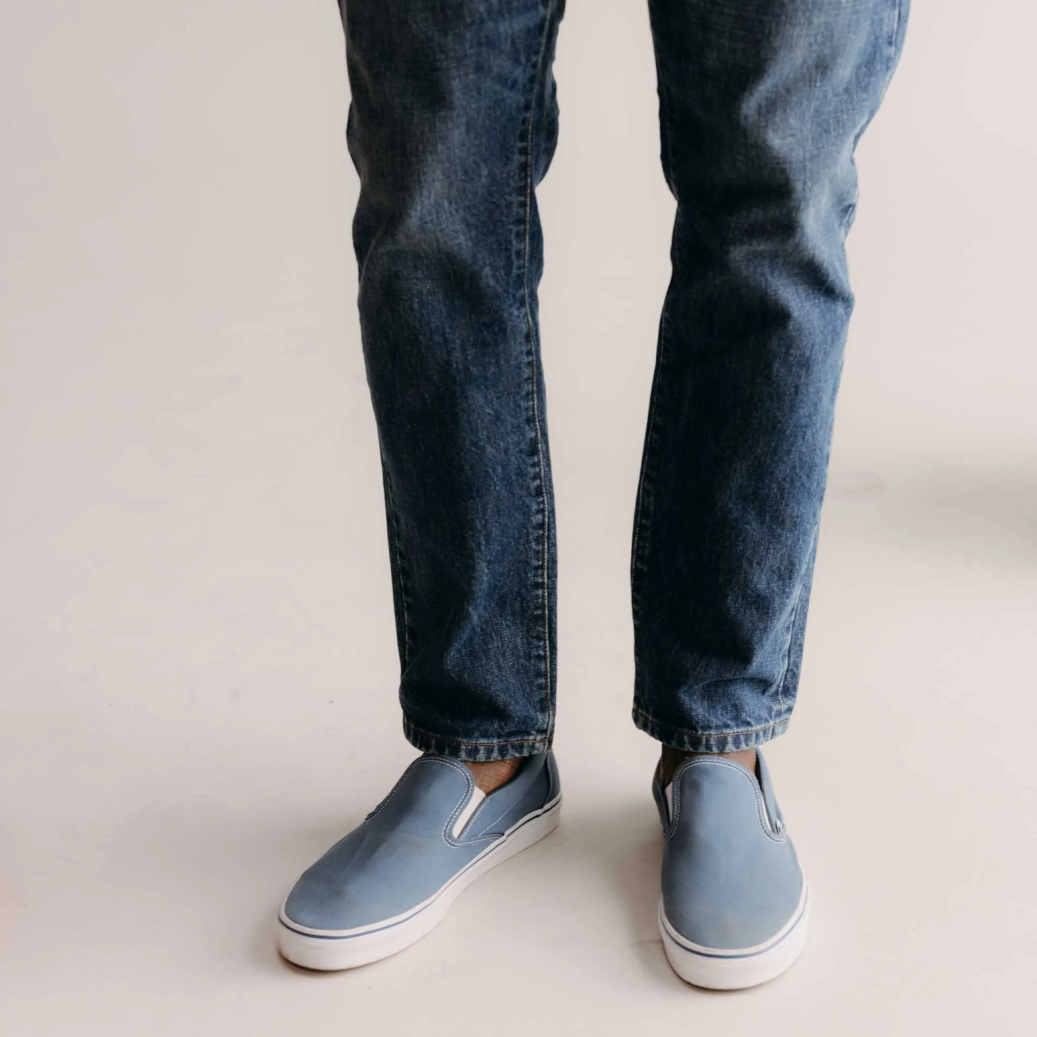The Democratic Jean in Mid Wash Organic Selvedge