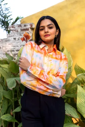 Tie & Dye Regular Casual Shirt