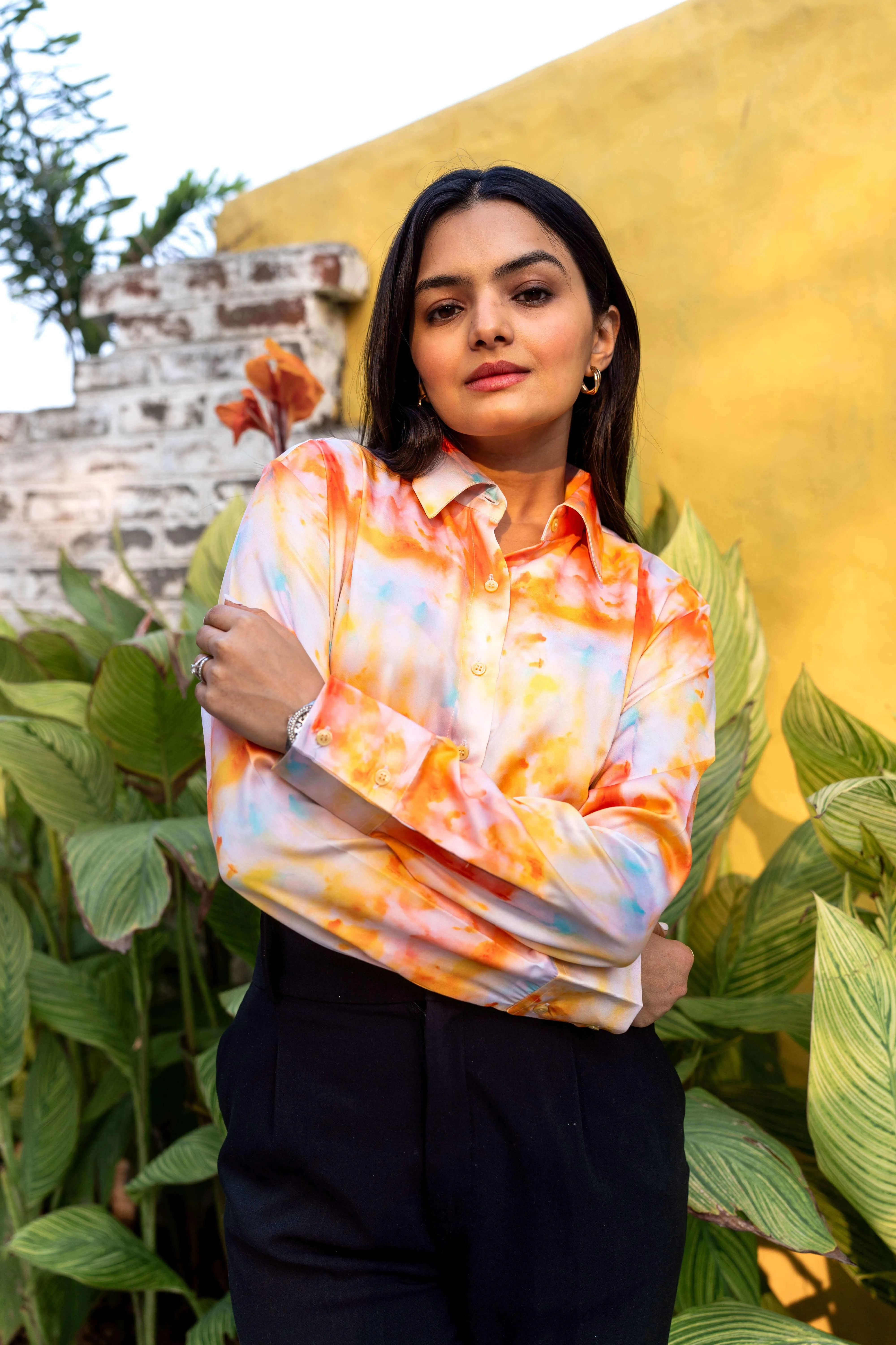 Tie & Dye Regular Casual Shirt