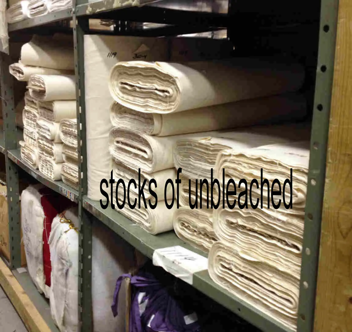 Unbleached Cotton Muslin 38" Wide