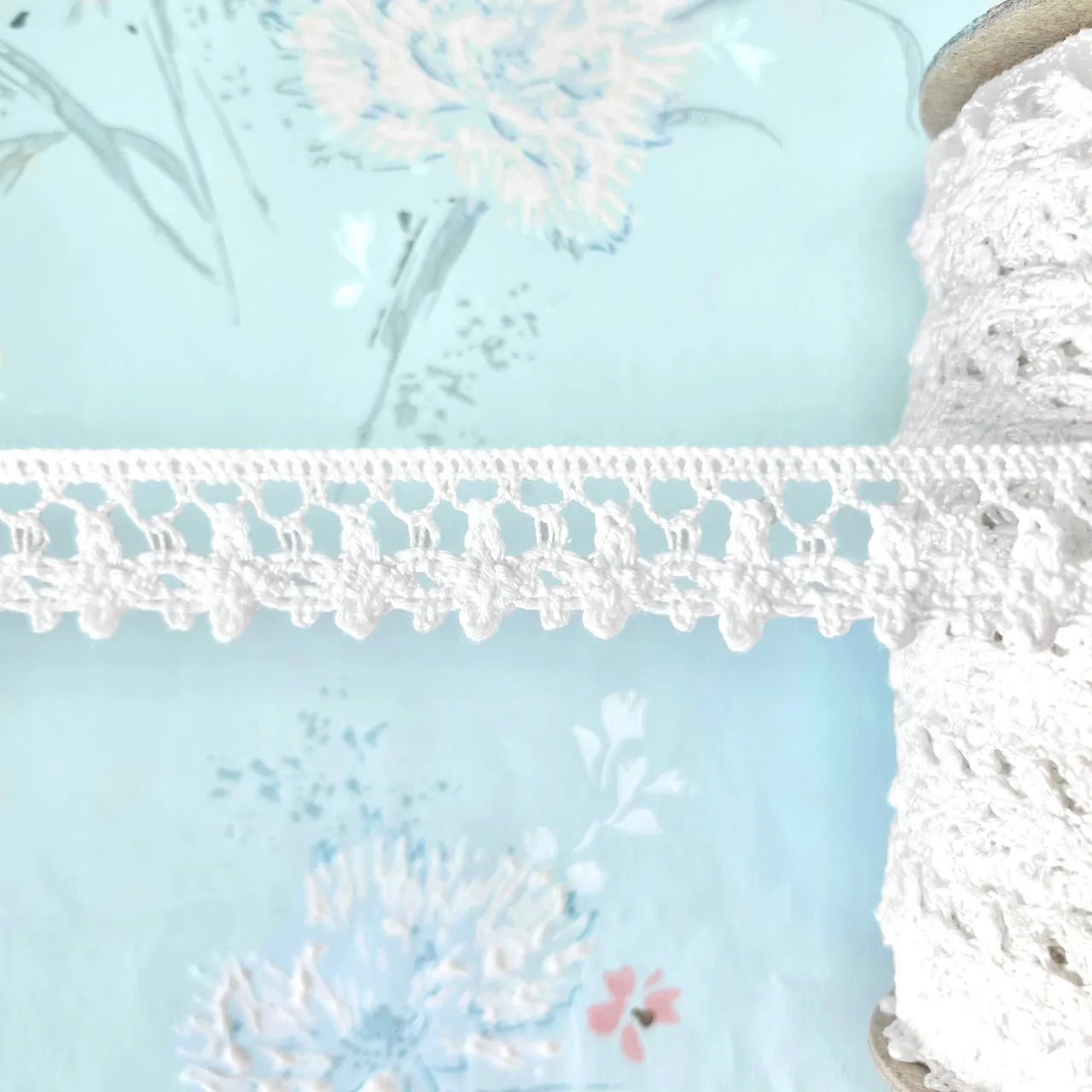 White Cotton Cluny Lace