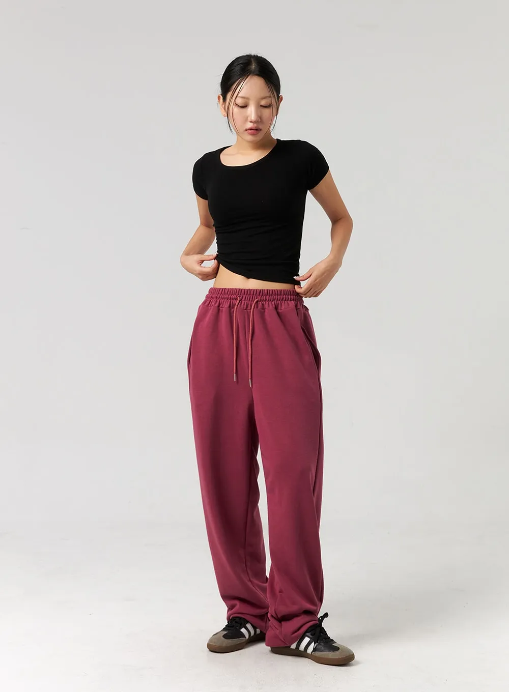 Wide Color Track Pants CL326