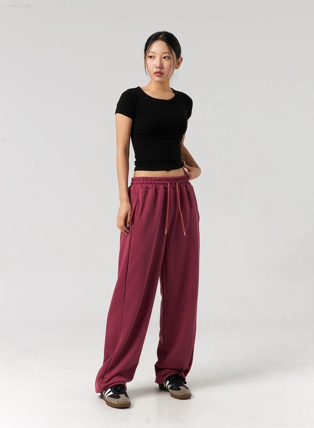 Wide Color Track Pants CL326
