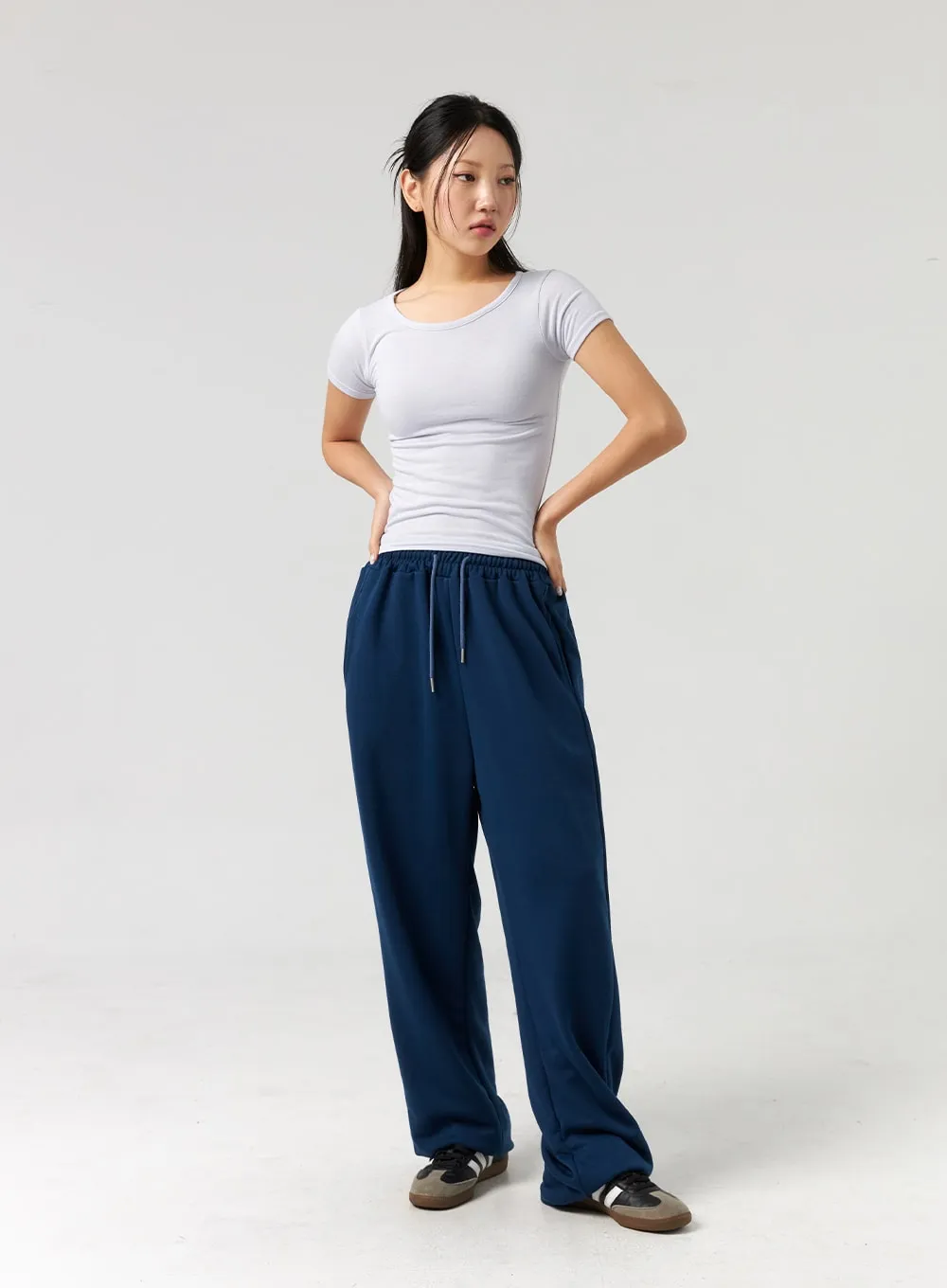 Wide Color Track Pants CL326