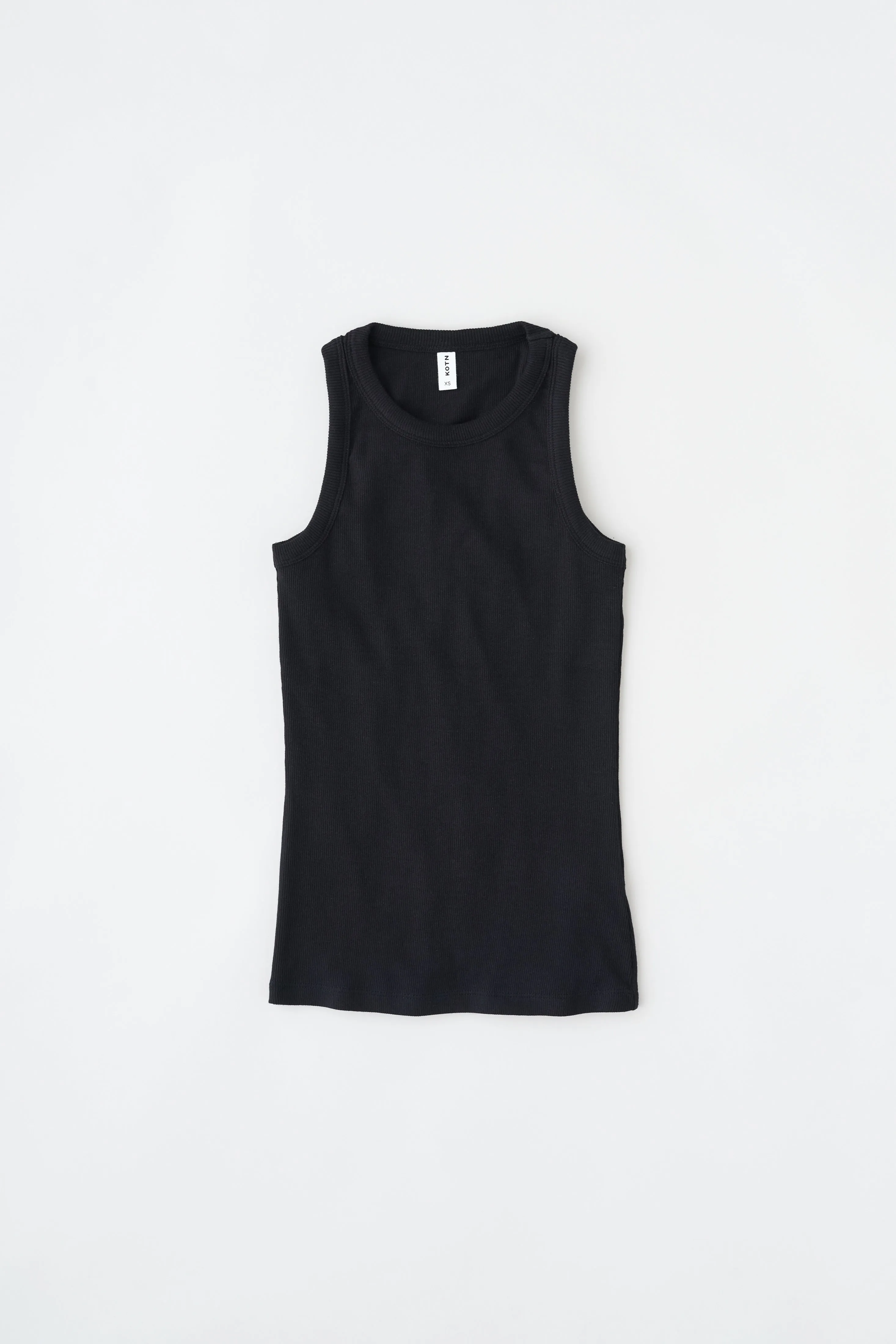 Women's Racer Tank in Black