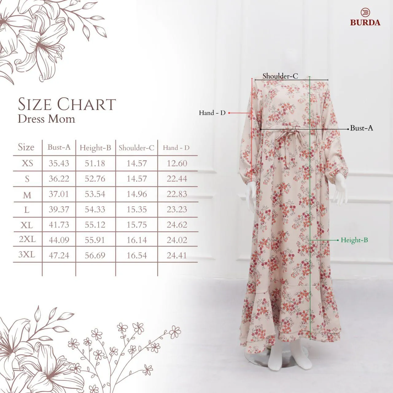 Women's Turquoise Floral Dress